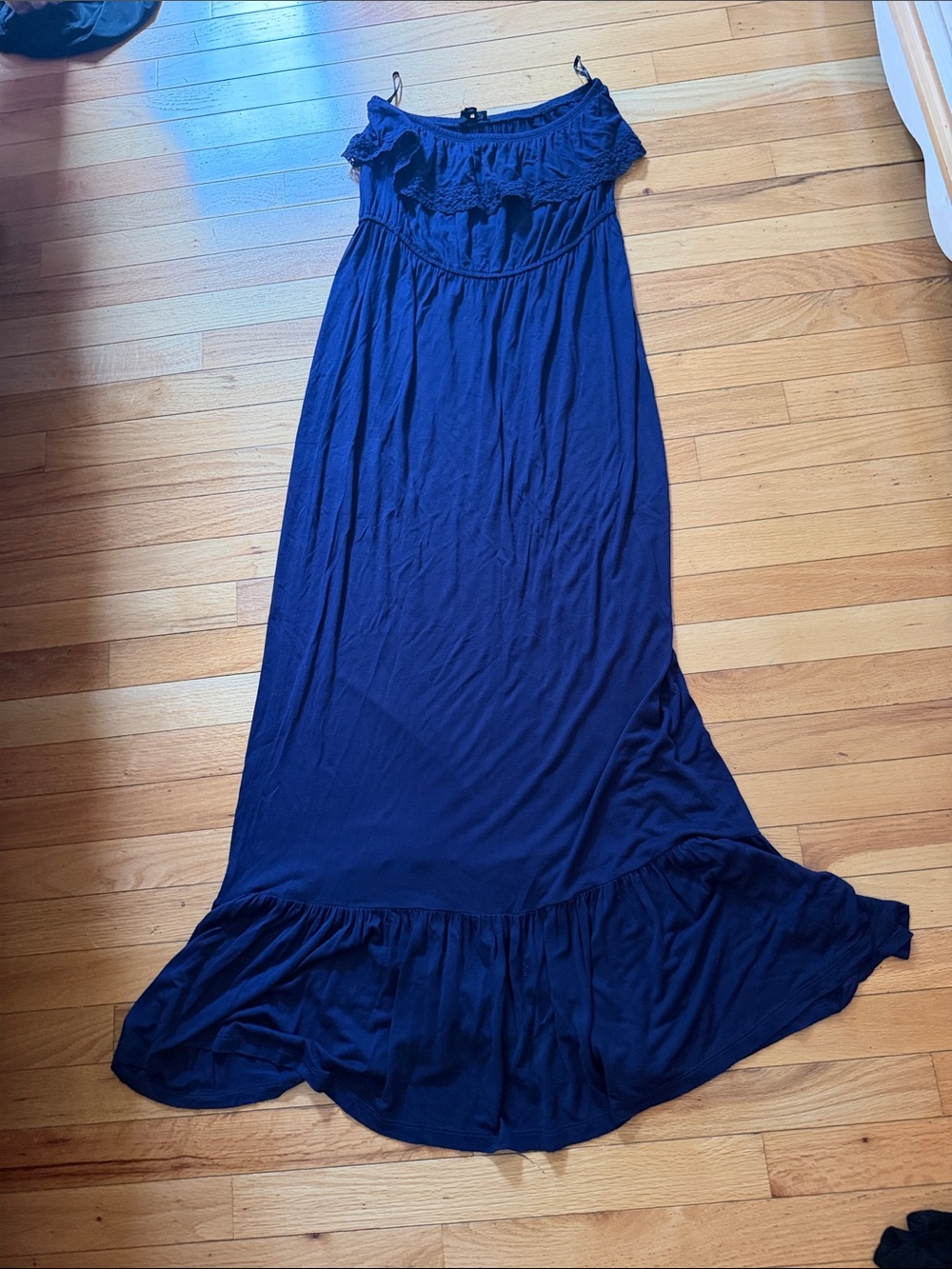 forever 21 blue maxi dress | Dresses | Forever 2 Navy Offshoulder Ruffle global-merch_drop-MAY26 Taylor Swift Wore the Size:2X Tall offering comfort and easy